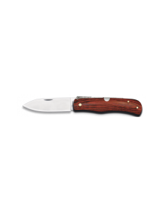 Navaja Pakka Rojo Carbono 8cm