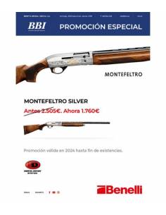 Escopeta Montefeltro silver