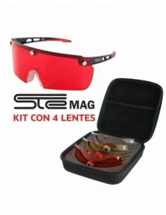 Gafas de tiro con 4 lentes...