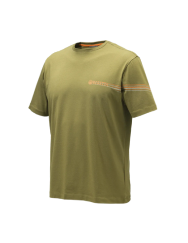 CAMISETA BERETTA LINES VERDE LOGO