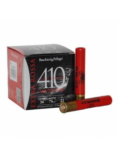 Cartucho B&P extra rossa cal 410 magnum
