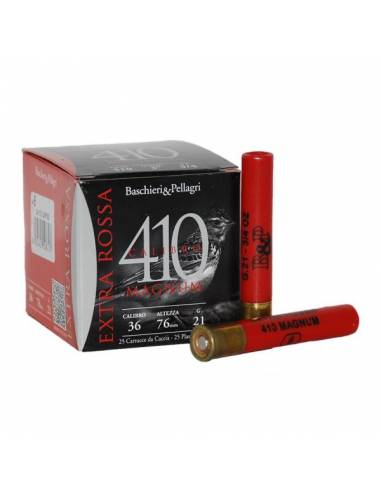 CARTUCHO B&P EXTRA ROSSA CAL. 410 MAGNUM