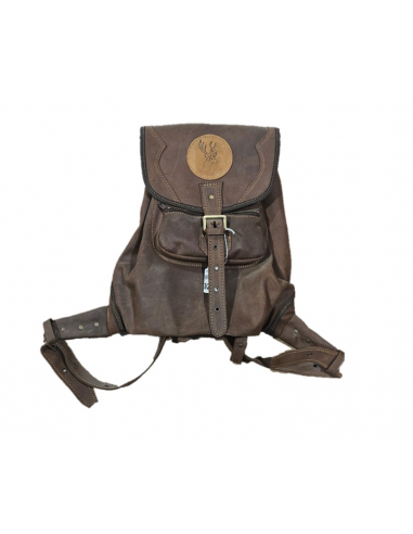 Mochila Zurron Logo Ciervo Piel