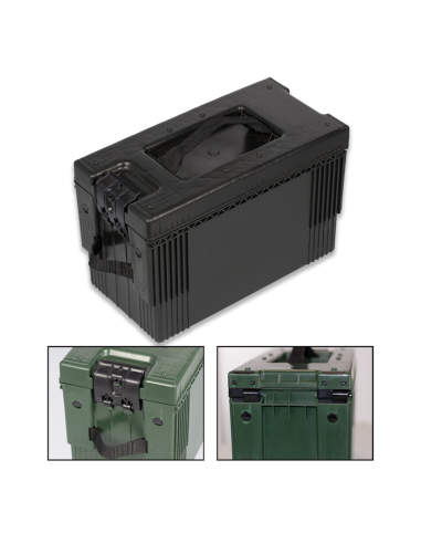 Caja Pvc para munición metalica ppd...