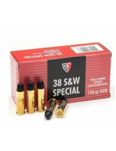 BALA FIOCCHI CAL. 38 SP OJIVAL PLOMO...