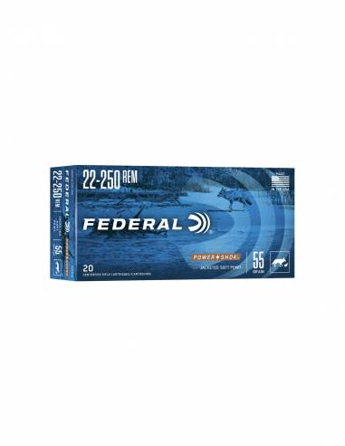 BALA METALICA FEDERAL CAL.22-250 55...