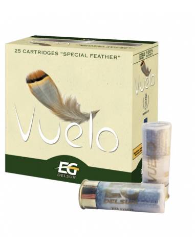 Cartucho Delsur vuelo de 32 gr plomo 7