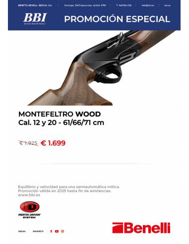 Escopeta Bbi Benelli Montefeltro Wood...