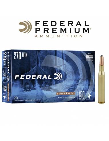 Bala Federal Power-Shok Sp Cal. 270...