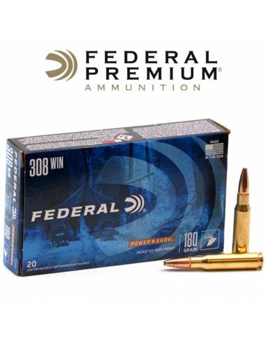 Bala Federal cal. 308 180 gr soft point