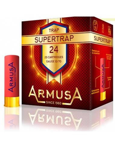Cartucho Armusa Super Trap 24Gr,...