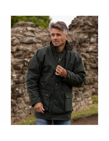 Chaqueton Walker Benson Wax Olive