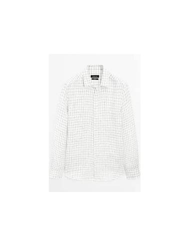 Camisa Becton de hombre de cuadros...