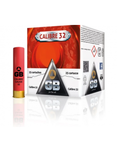 Cartucho GB Cal. 32 14gr