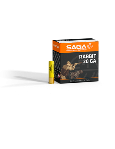 Cartucho Saga Rabbit Dispersante Cal. 20