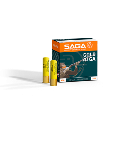 Cartucho Saga Gold Cal. 20 28gr
