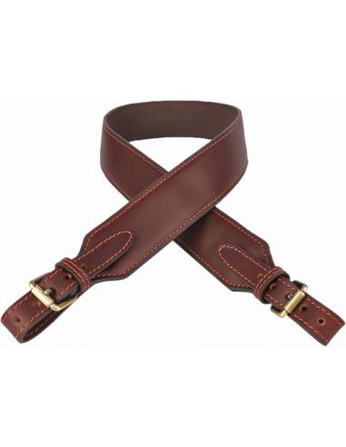 Correa Portafusil Cuero Acolchada Somlys