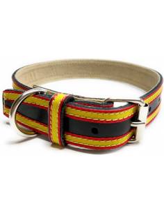 Collar Cinta España y Cuero...