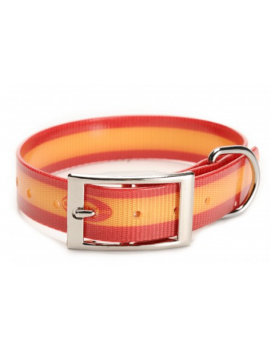 Collar Bandera España Biothane 2,5x56cm