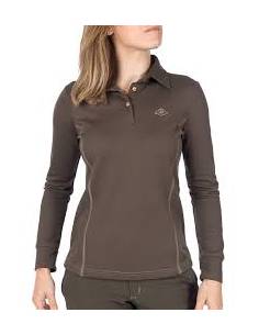 Polo Kaki Mujer Algodon