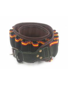 Canana de piel con 25...