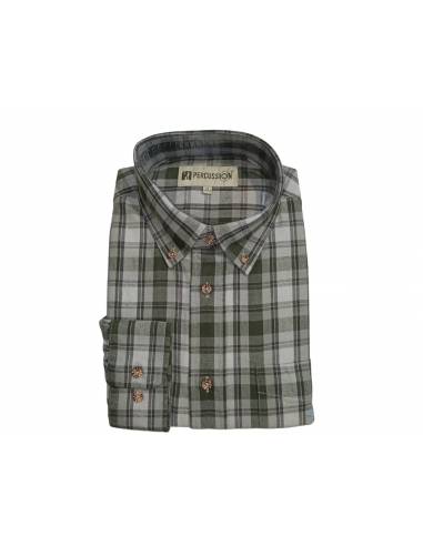 Camisa de cuadros Olive Percussion