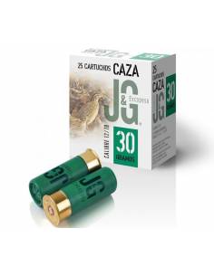 Cartucho JG de caza 30gr