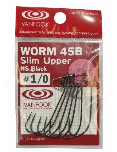 ANZUELO WORM 45 VANFOOK NUMERO 1