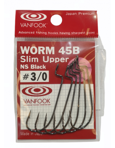 Anzuelo Worm 45 vanfook número 3