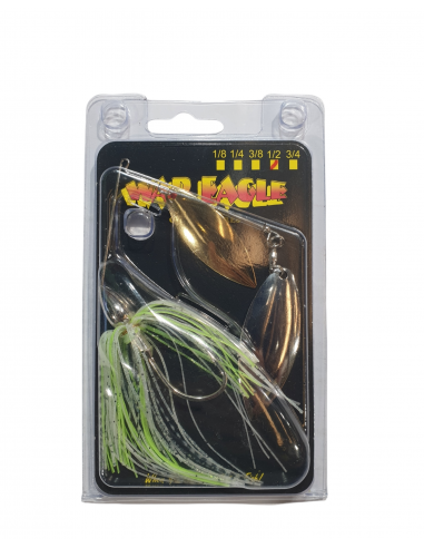 Spinnerbait war eagle d/w 1/2 oz spot...