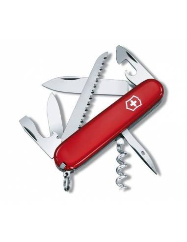 Navaja multiusos Camper 91mm roja