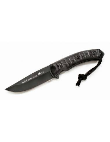 Cuchillo táctico Predator enterizo negra