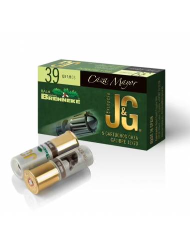 Cartucho Bala JG Brenneke Cal.12 39Gr