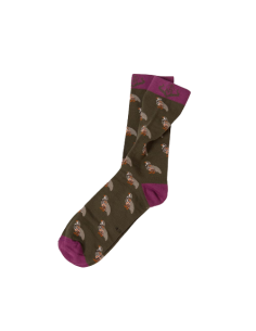 Calcetin Perdiz unisex kaki