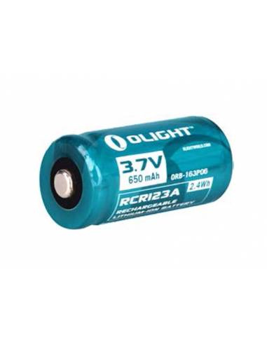 Pila recargable RCR123 olight 3,7 V