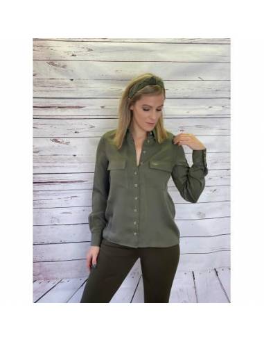 Camisa Dic Dic de caza para mujer verde