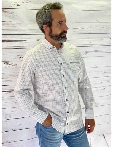 Camisa Gentleman para hombre marrón