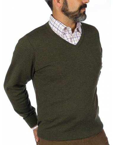 Jersey Tricot basico verde