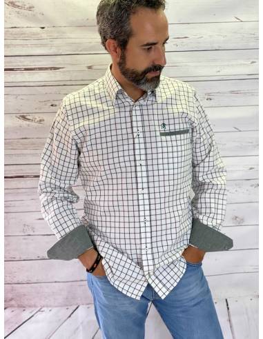Camisa Dandy para hombre verde de...