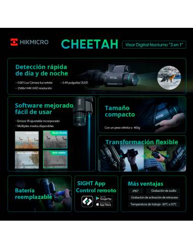 Visor digital nocturno para caza HIKMICRO Cheetah C32F-RL IR 850