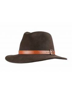 Sombrero blaser marrón