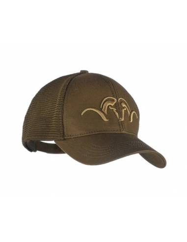 Gorra Blaser marron con rejilla