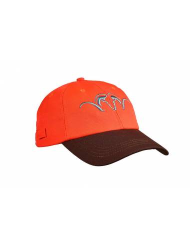 Gorra Blaser kaki naranja con logo