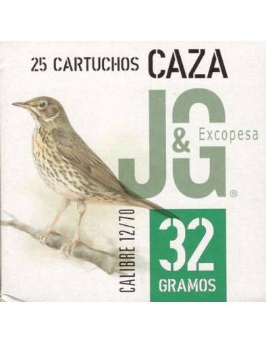 CARTUCHO JG CAZA T-2